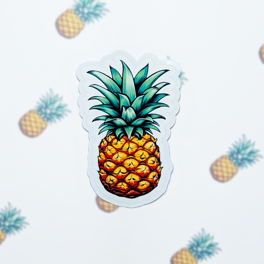 Pineapple Vinyl Sticker