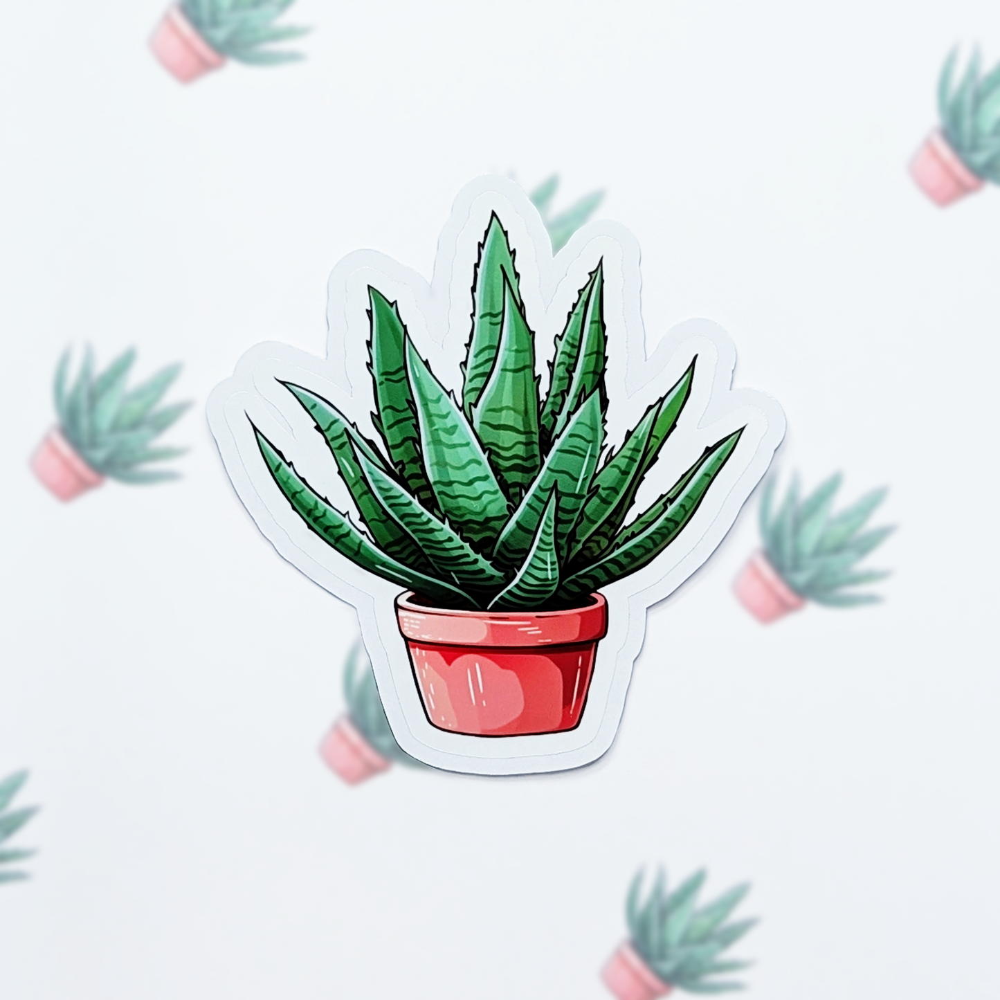 Aloe Vinyl Sticker