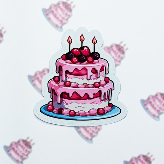 Birthday Princess Vinyl Sticker