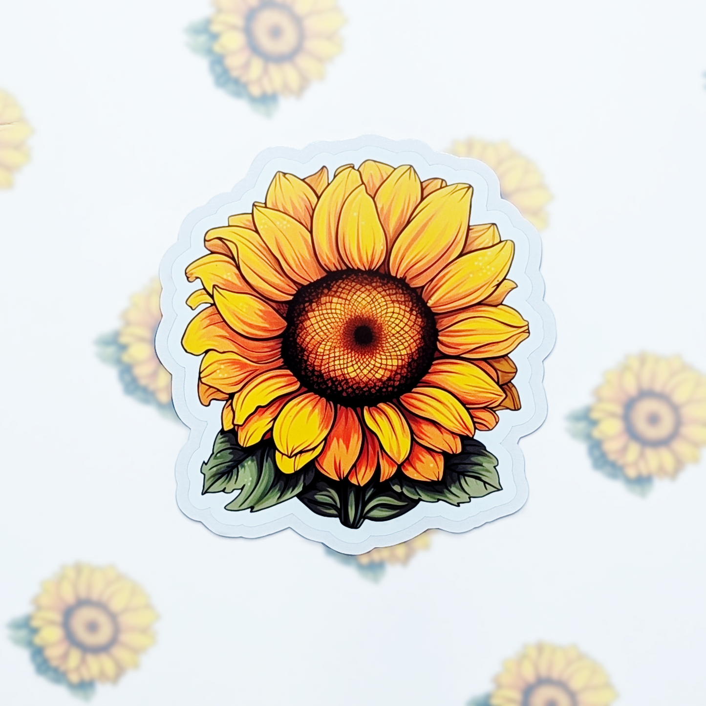 Sunflower Vinyl Sticker