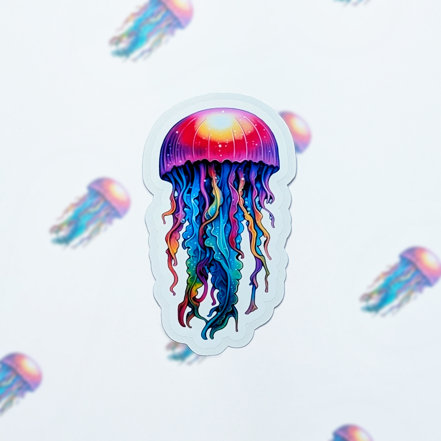 Jellyfish Vinyl Sticker