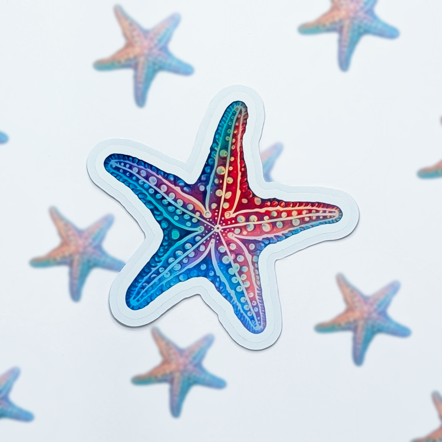 Starfish Vinyl Sticker