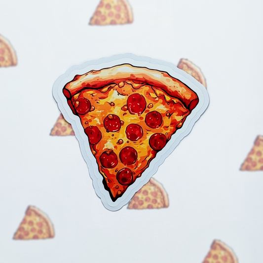 Pizza Vinyl Sticker