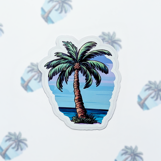 Palm Tree Vinyl Sticker